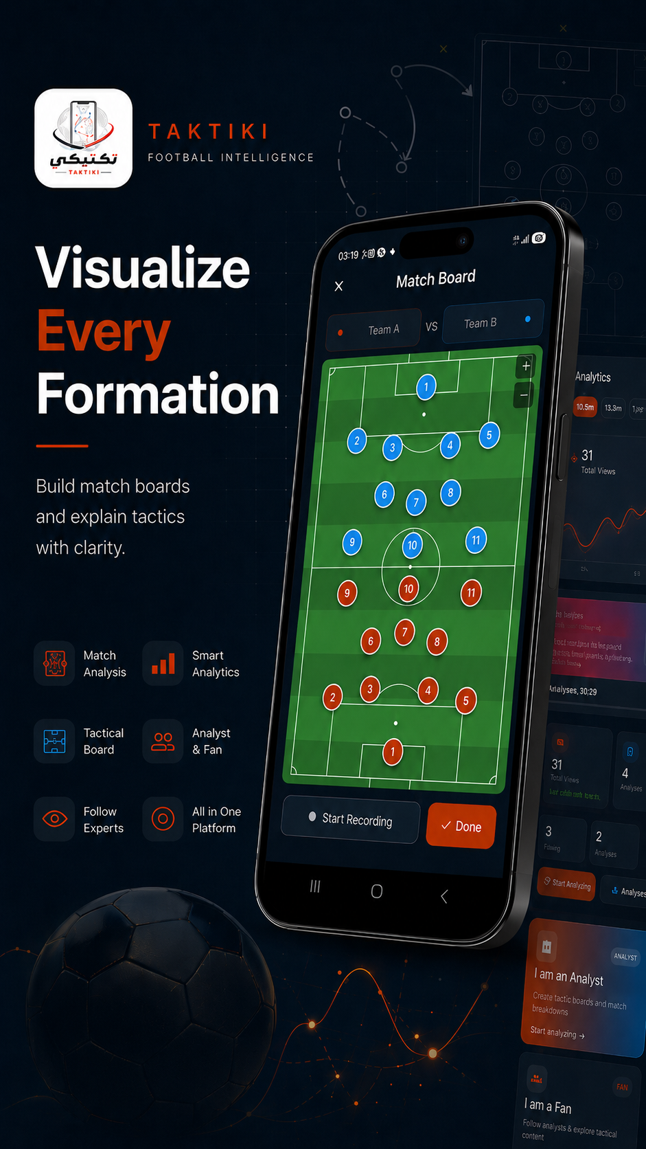 Taktiki dashboard-related screen
